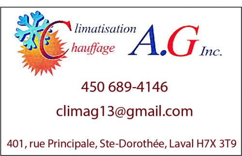 A.G Inc.  à Laval